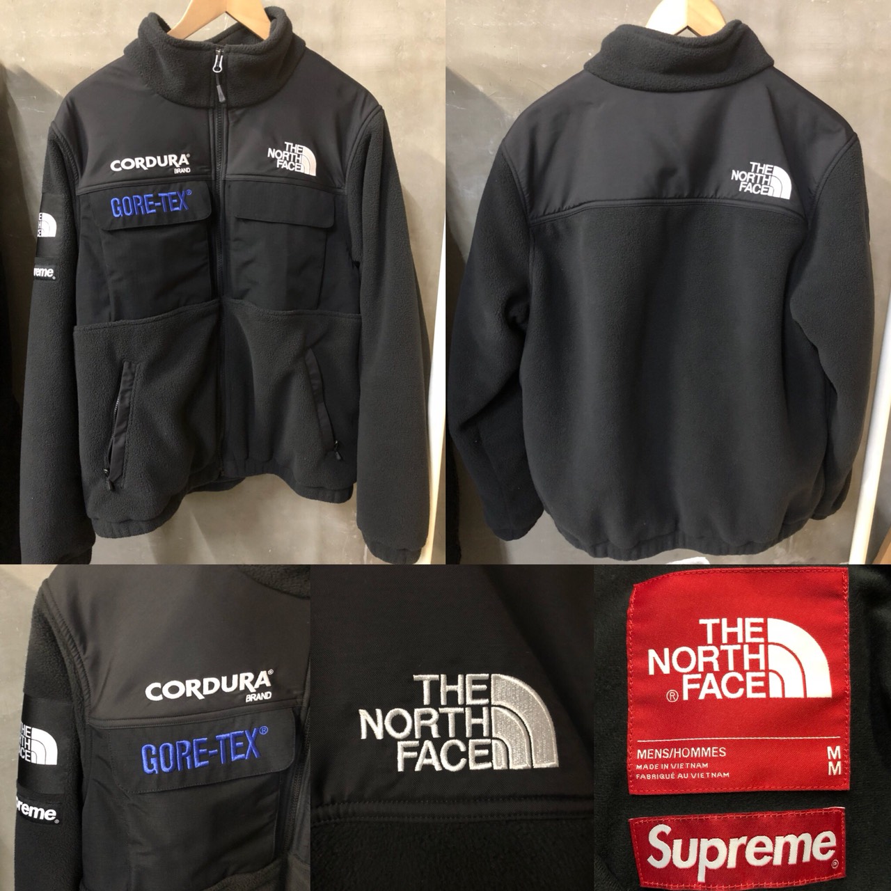 supreme 18aw the north face fleece