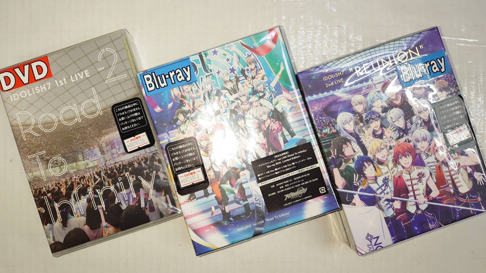 アイナナ ナナライ 1st RTI 2nd REUNION Blu-rayセット - アニメ