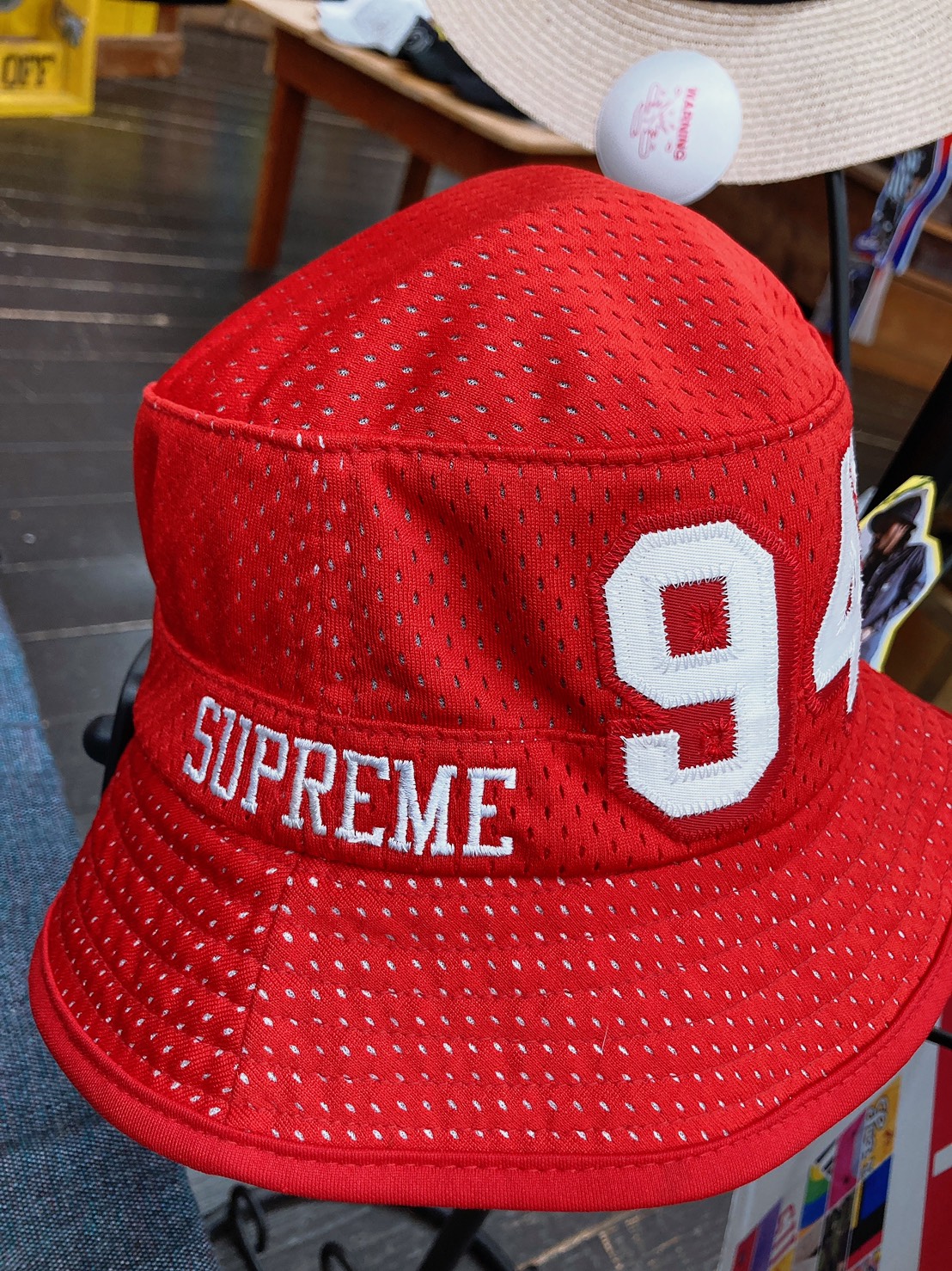 supreme Mesh Crusher Hat 9414