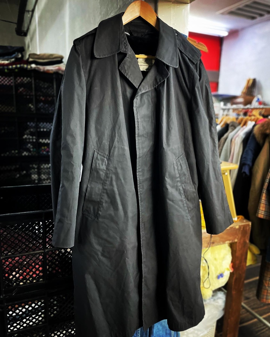 鹿児島店】ファッション 買取情報《U.S.ARMY 70's レインコート